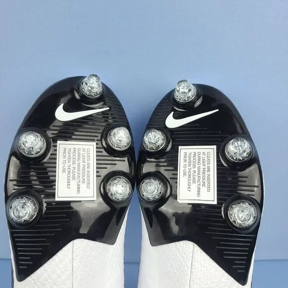 Nike Football Cleats Mens Size 13 Vapor Edge Speed 360 DT White FJ7094-100 RARE
